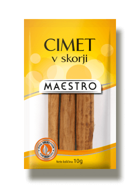 Cimet v skorji