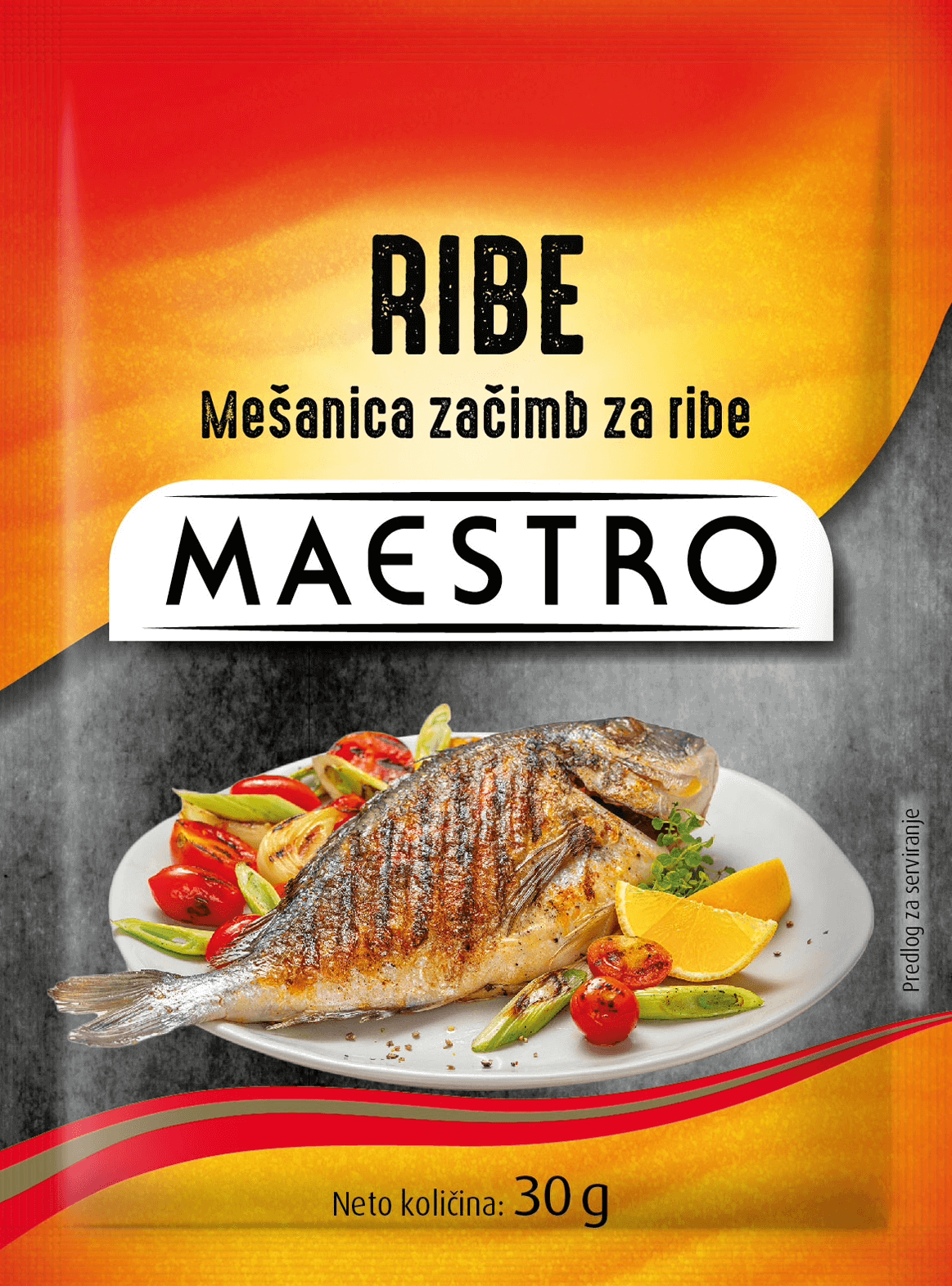 Mešanica začimb za ribe