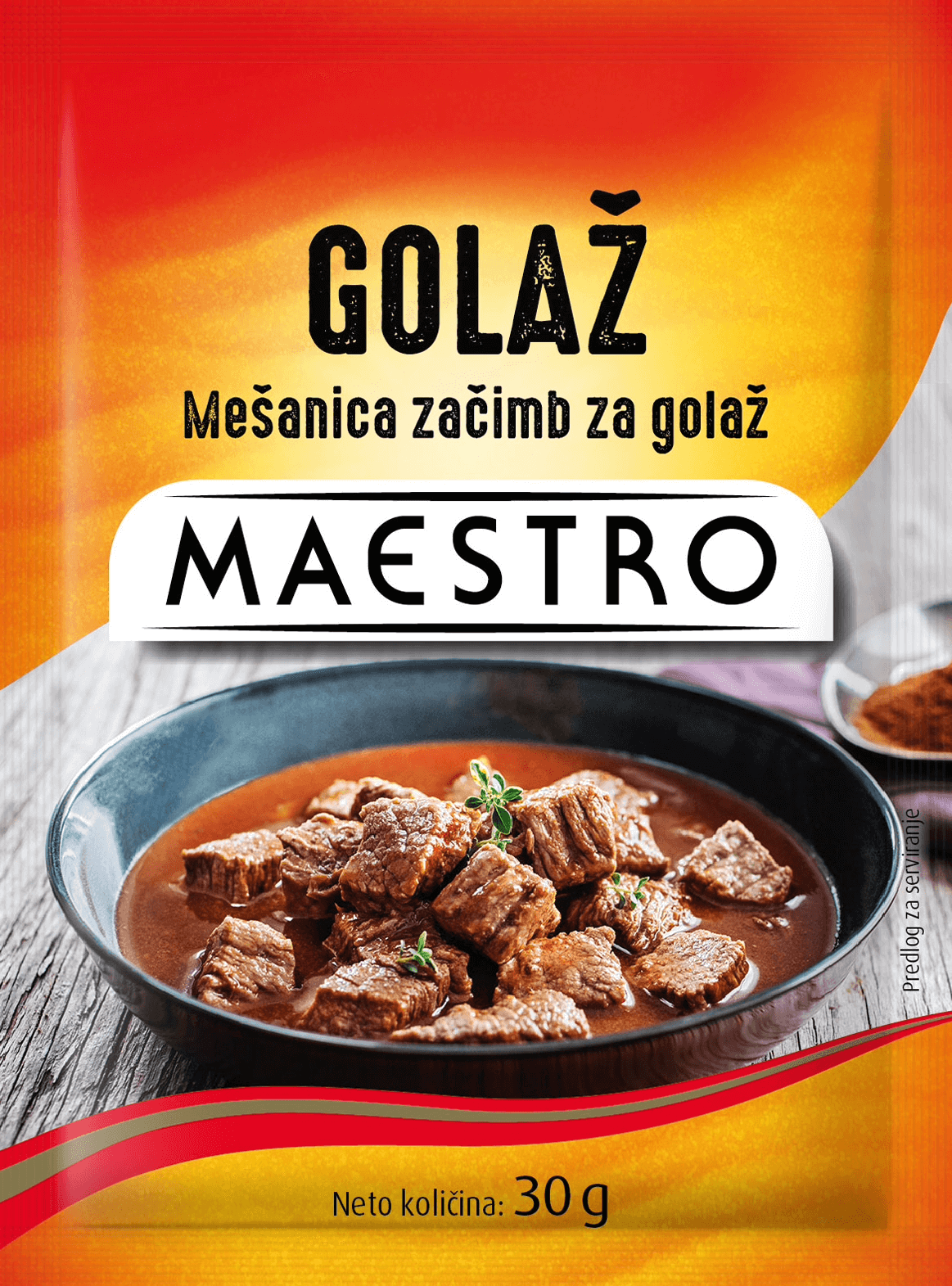 Mešanica začimb za golaž